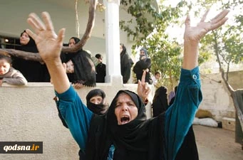 استشهاد تسعة فلسطینیین فی غارات