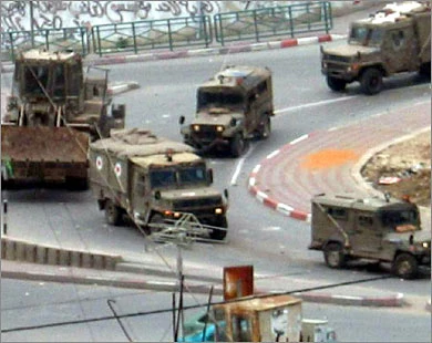 بلدوزر إسرائیلی جدید لاجتیاح المناطق الفلسطینیة