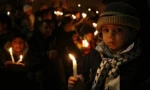 Palestinians protest in Beit Ul Moqaddas
