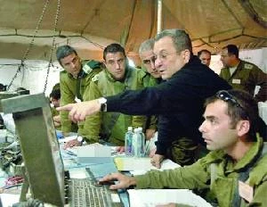 باراک ینجو من الصواریخ الفلسطینیة