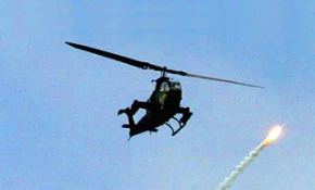 Resistance forced Israeli copter out of Gaza air