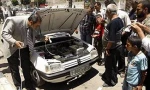 Gazan presents electric car