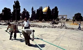 دستکاری آثارتاریخی قدس توسط باستان شناسان اسرائیل