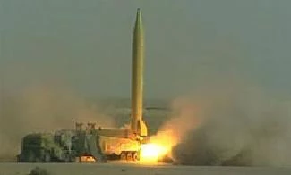 IRI test-fires longe range missile