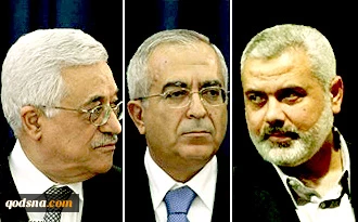 حماس تتهم عباس بخرق اتفاق المصالحة الفلسطینیة بإصراره على تعیین فیاض