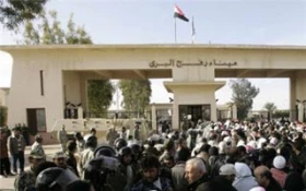 تردد209هزارفلسطینی درسال 2012 از مرز رفح