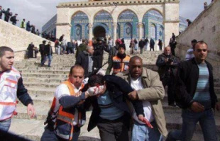 درگیری در مسجدالاقصی