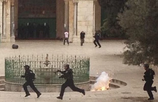 درگیری در مسجدالاقصی