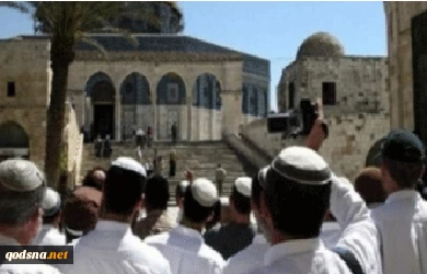 مخالفت گسترده فلسطینیان با برگزاری مراسم مذهبی یهودیان در مسجد الاقصی