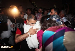 گزارش تصویری ازآزادی 26 اسیر فلسطینی