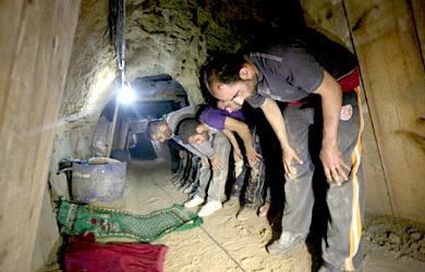 Tunnel, tramp card of Palestinian resistance