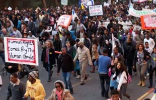 200 Ethiopians protest against Israeli policies