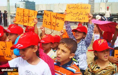 اطفال غزه یعانون من سیاسات مصر و الکیان الصهیونی