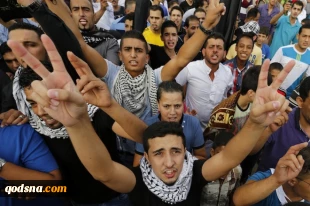 45,000 rally for Gaza at Quds Eid prayers