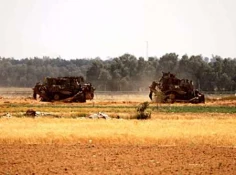Israeli bulldozers enter border area in southern Gaza