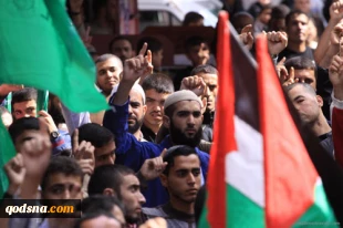 Large Gaza march in support of Aqsa Mosque
