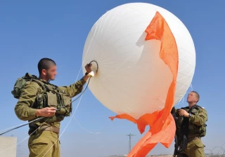 Israel deploys spy balloon in West Bank