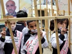 Over 150 Palestinian kids in security jails