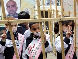 Over 150 Palestinian kids in security jails