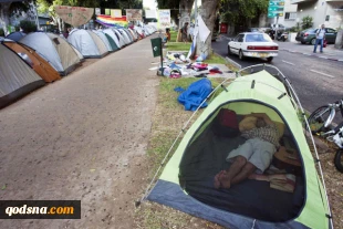 Housing protests return to heart of Tel Aviv