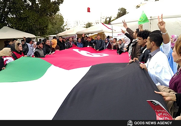 Iranian activists in Tunisia