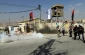 Activists raise Palestinian flag over Israeli military camp