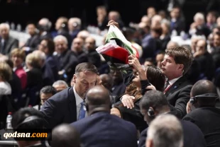 Pro-Palestinian protesters interrupt FIFA congress