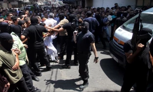حماس تحبط محاولة إسرائیلیة لبث الفوضى