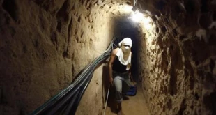 أغلق الجیش المصری 521 نفقا مع غزة فی سبعة أشهر