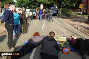British activists shut down Israeli drone factory