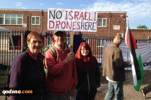 British activists shut down Israeli drone factory