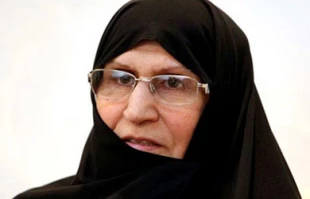 السیدة زهراء مصطفوی تبعث برسالة الی الشيخ ابراهيم زاكزاكي
