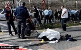 Palestinian shot dead after stabbing Zionist officer