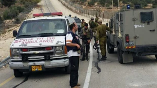 Palestinian activist run over Israeli cop in occupied WB