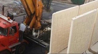 خطة إقامة جدران فی محیط بلدات فلسطینیة