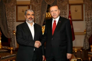 أردوغان یلتقی مشعل فی إسطنبول