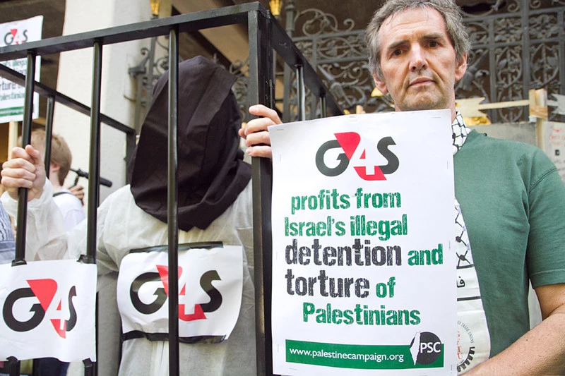 Major loss for G4S over support of Israeli occupation