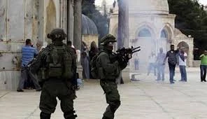 Over 1100 occupieying settlers roamed Aqsa in March