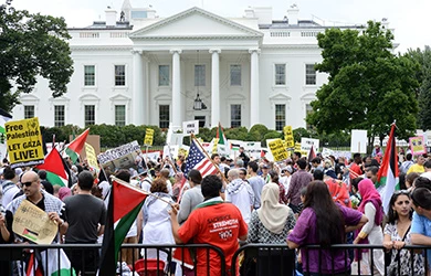 American sympathy for Palestinians is growing