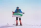Palestinian woman conqures North Amefica peak