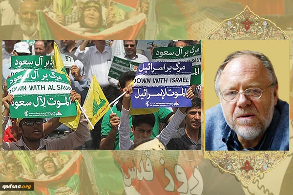 بروفسور امریکی: یوم القدس العالمی له تأثیر کبیر فی إبقاء القضیه الفلسطینیه حیه فی الضمیر الإنسانی