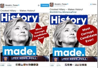 Trump under fire for controversial Star of David tweet