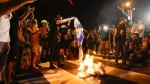 Israeli flags burned at Philadelphia protest