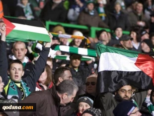 Scottish club fans Call To Protest ‘Rogue, Apartheid’ Israel With Palestinian Flags
