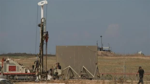 Israel starts building concrete wall around besieged Gaza
