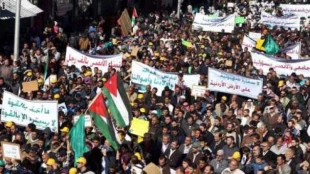 Jordanians protest against Israel gas deal
