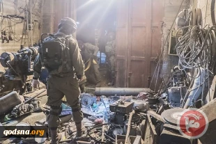 جیش الاحتلال يدعي اكتشاف أكبر ورشة سلاح في الضفة