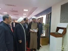 بازدید آملی لاریجانی از نمایشگاه عکس و نقاشی در حاشیه ششمین کنفرانس انتفاضه  2