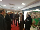 بازدید آملی لاریجانی از نمایشگاه عکس و نقاشی در حاشیه ششمین کنفرانس انتفاضه  3