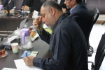 دیدار رئیس و دبیرکل جمعیت دفاع از ملت فلسطین با دبیران استانی 9